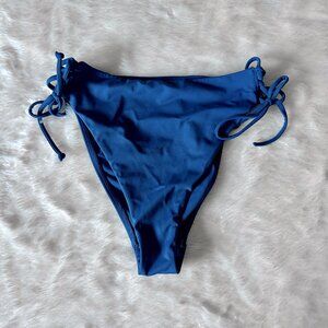 LA HEARTS High Rise Side Tie Bikini Bottoms